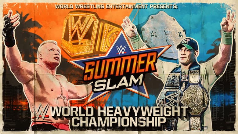 Backdrop from WWE SummerSlam 2014