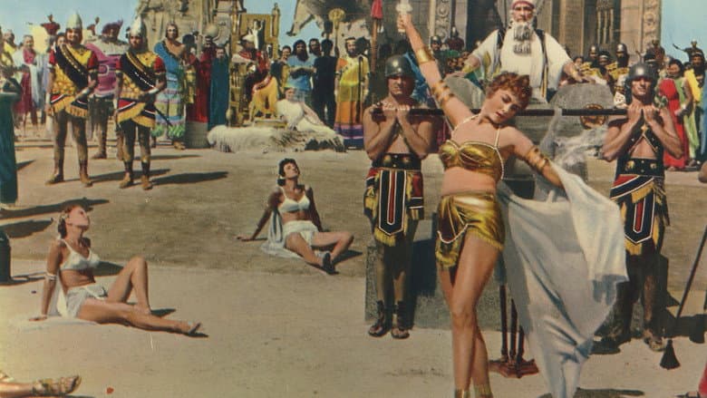 Backdrop from The Queen of Babylon