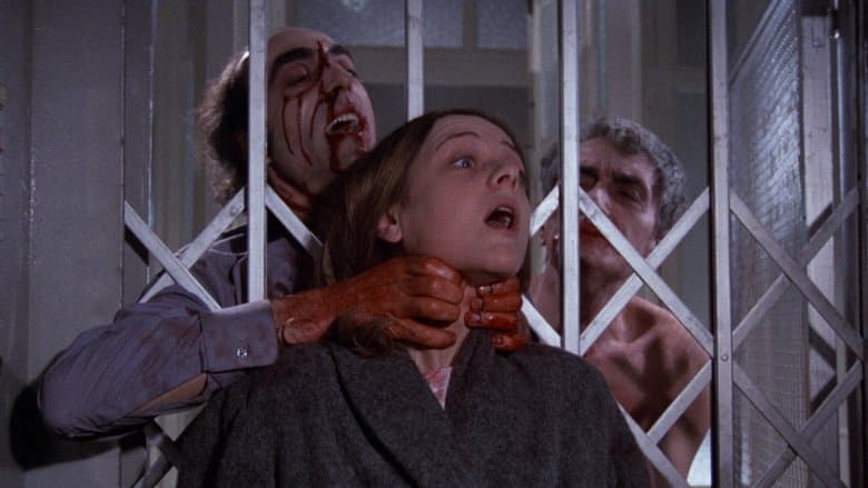 Backdrop from The Living Dead at Manchester Morgue