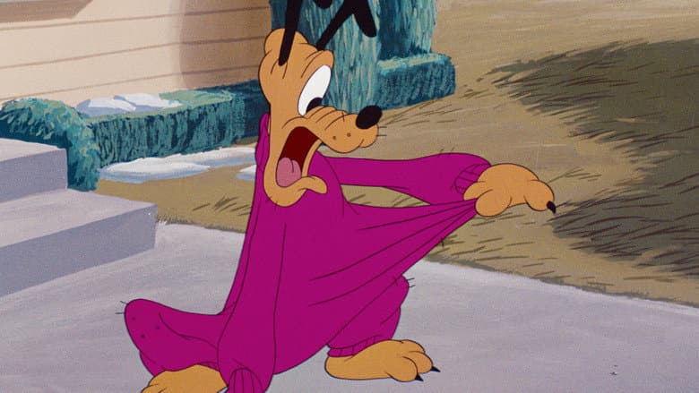 Backdrop from Pluto's Sweater