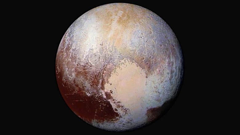 Backdrop from Pluto and Beyond
