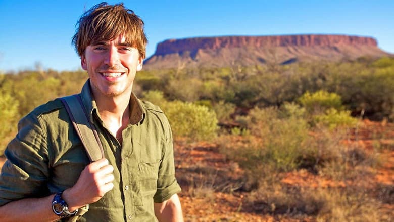Backdrop from Australia with Simon Reeve
