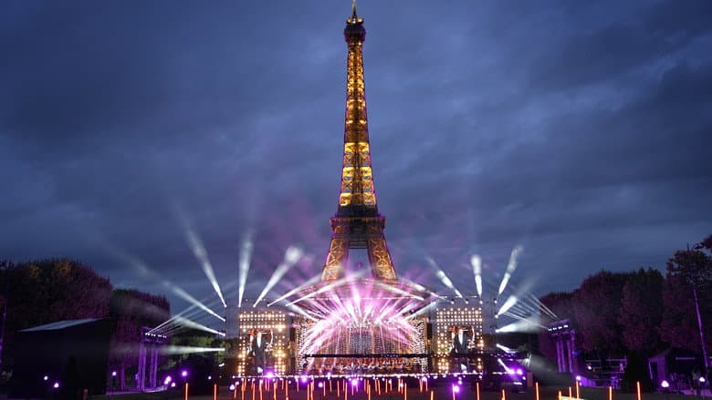 Backdrop from Le concert de Paris 2016