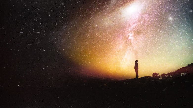 Backdrop from Secrets of the Universe: Great Scientists in Their Own Words