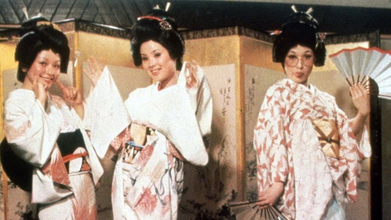 Backdrop from Three Little Geisha