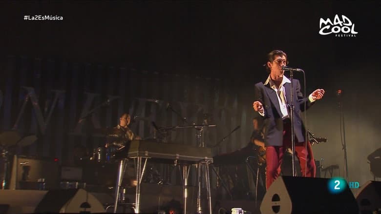 Backdrop from Arctic Monkeys - Live at Mad Cool Festival 2018