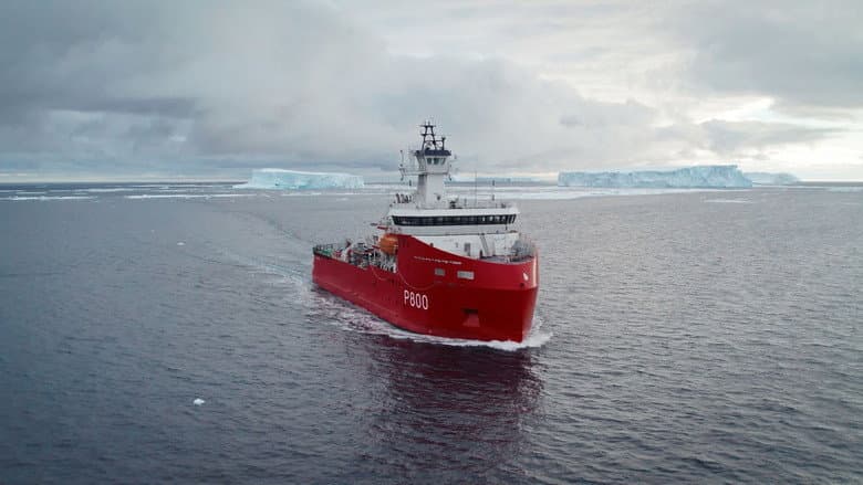 Backdrop from Antarctica, a legacy mission