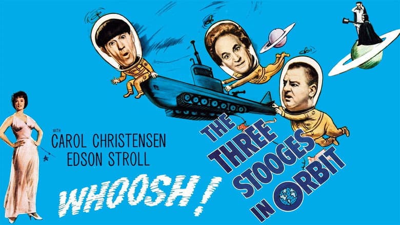 Backdrop from The Three Stooges in Orbit