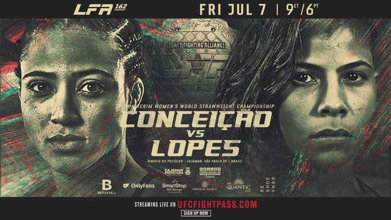 Backdrop from LFA 162: Conceicao vs. Lopes