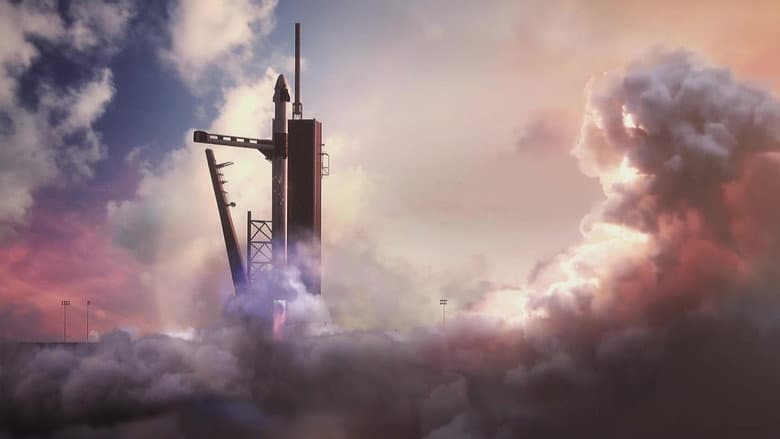 Backdrop from Space Launch LIVE: America Returns To Space