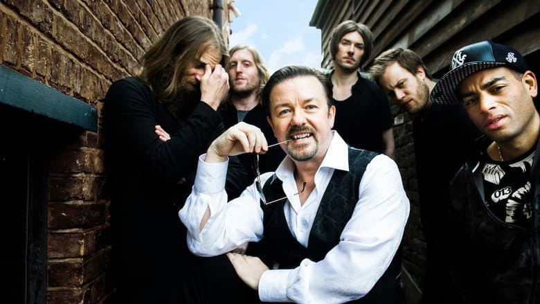 Backdrop from David Brent: Life on the Road