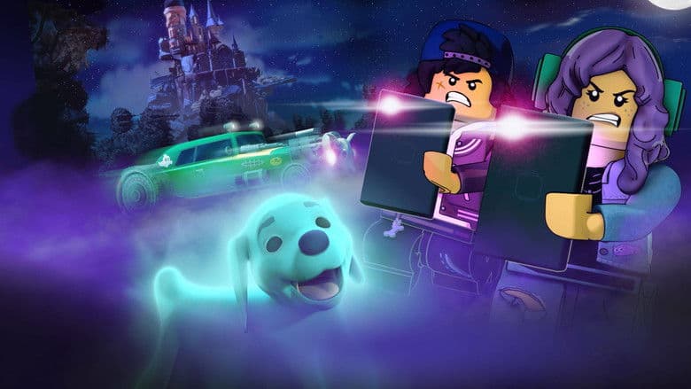 Backdrop from LEGO Hidden Side: Night of the Harbinger