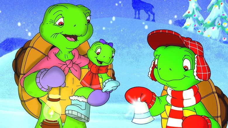 Backdrop from Franklin's Magic Christmas