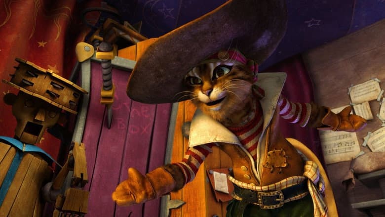 Backdrop from The True Story of Puss 'n Boots