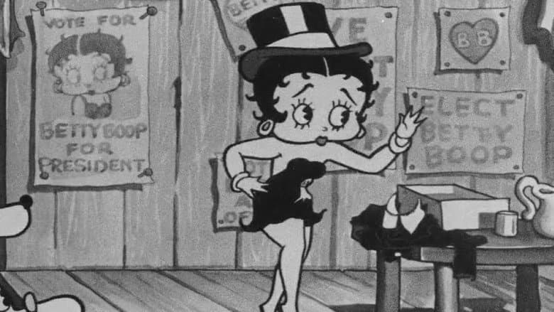 Backdrop from Betty Boop for President