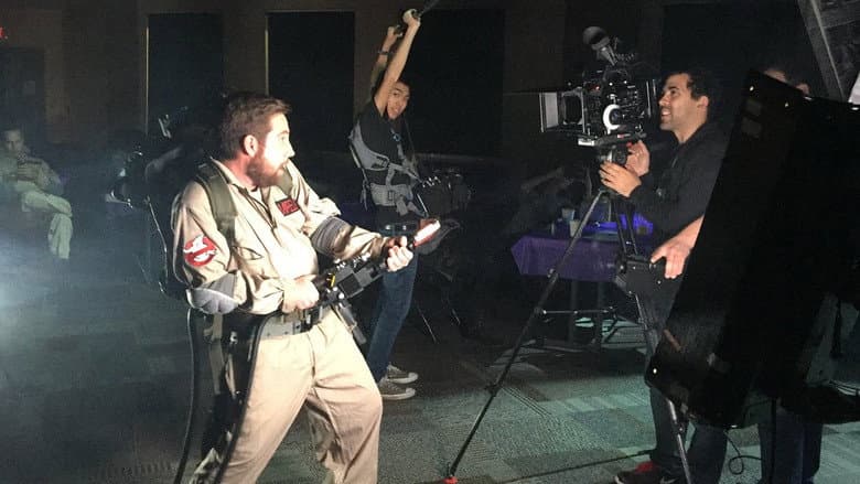 Backdrop from Five Nights at Freddy's Vs. Ghostbusters