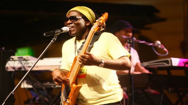 Backdrop from Richard Bona - Jazz Festival Timisoara