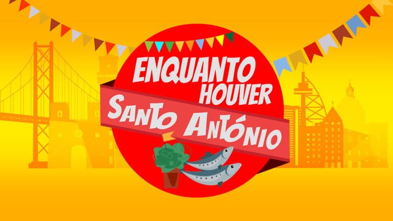 Backdrop from Enquanto Houver Santo António