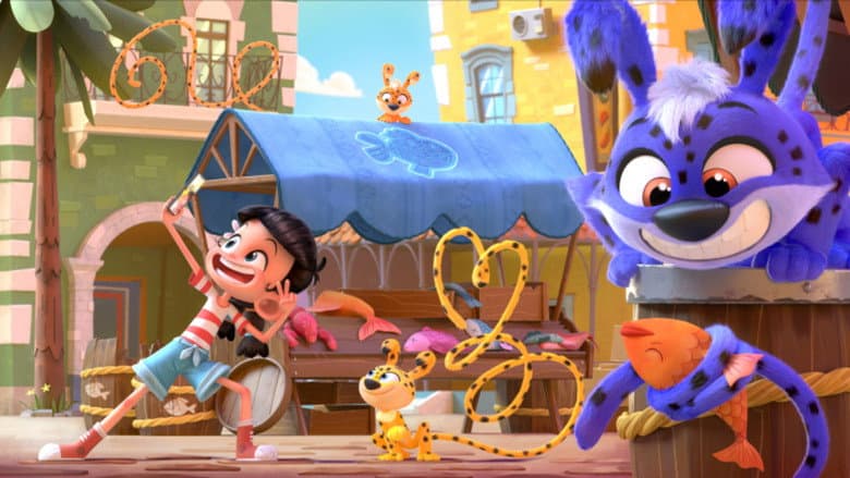 Backdrop from The Marsupilamis