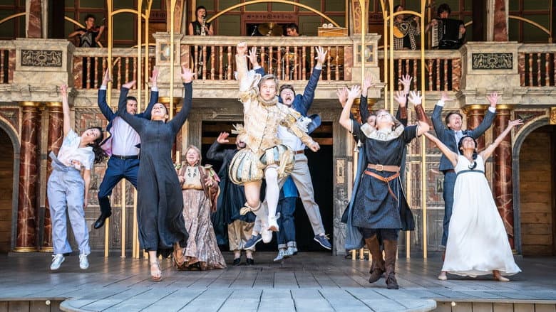 Backdrop from The Winter's Tale - Live at Shakespeare's Globe