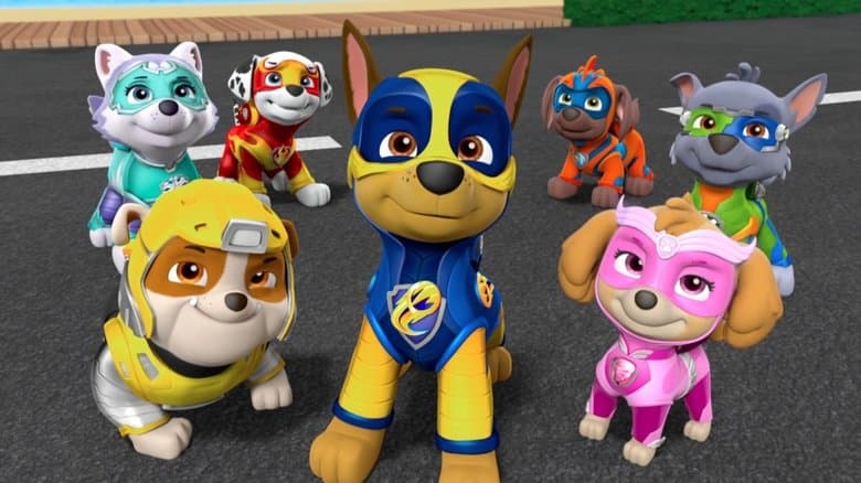 Backdrop from PAW Patrol: Mighty Pups
