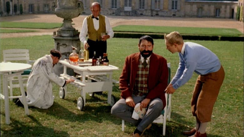 Backdrop from Tintin and the Mystery of the Golden Fleece
