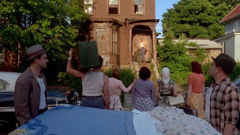 Backdrop from Two Family House