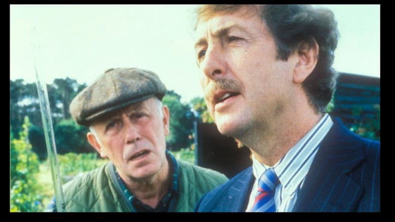 Backdrop from One Foot in the Grave: The Man In The Long Black Coat