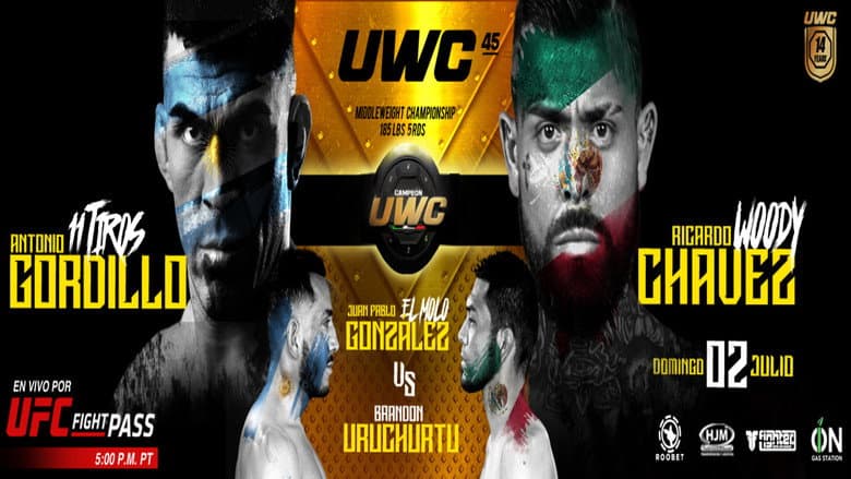 Backdrop from UWC 45: Chavez vs. Gordillo 2