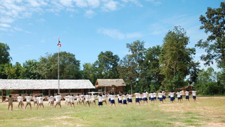 Backdrop from The Country Teacher of Ban Nong He Yai