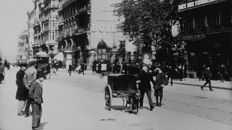 Backdrop from Bruxelles, Boulevard Anspach