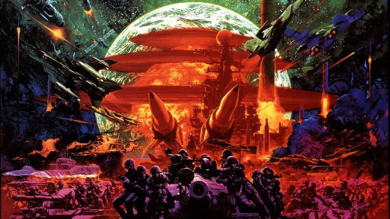 Backdrop from Future War 198X