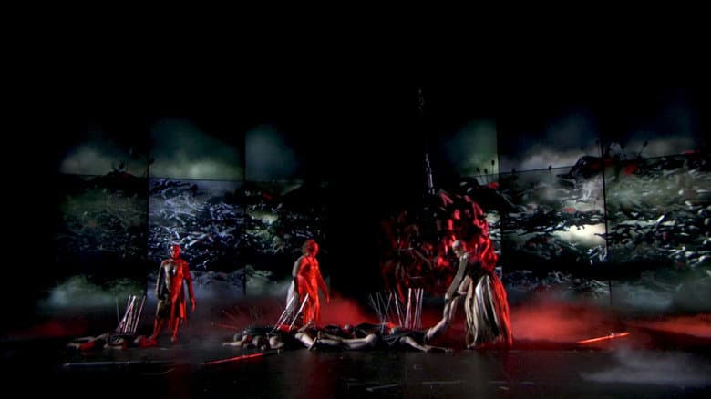 Backdrop from Wagner: Die Walküre