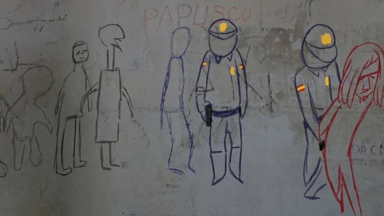 Backdrop from Makun (no llores) - Dibujos en un CIE