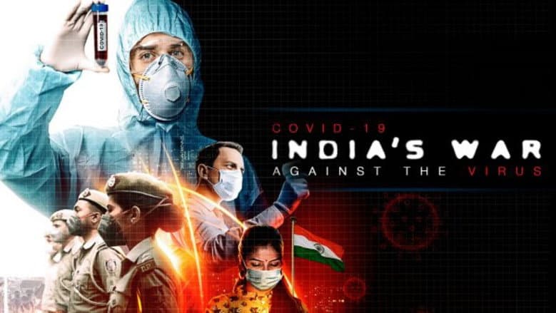 Backdrop from COVID 19: India's War Against The Virus