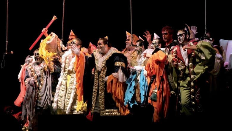 Backdrop from Us, of Uruguayans and Carnaval