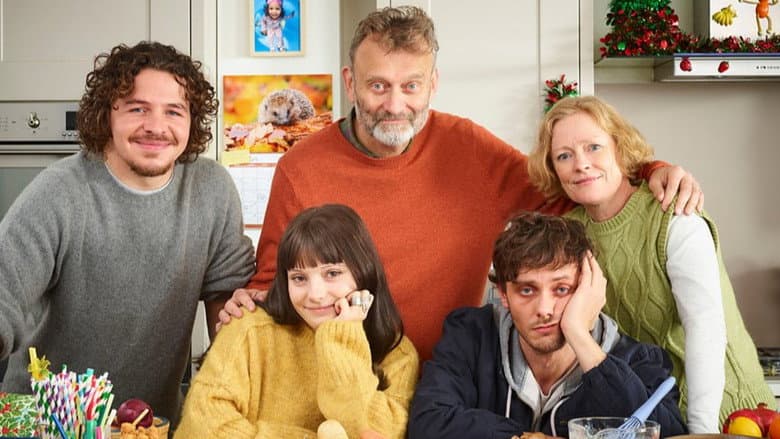 Backdrop from Outnumbered Christmas Special