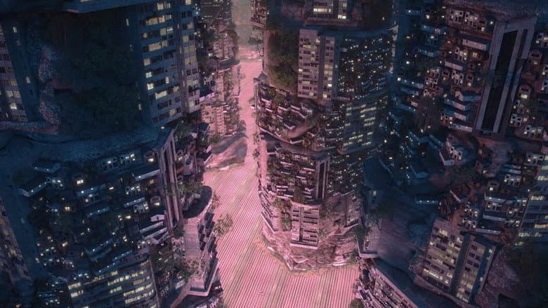Backdrop from Planet City