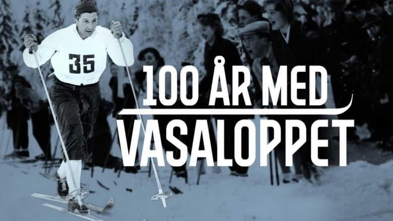 Backdrop from 100 år med Vasaloppet