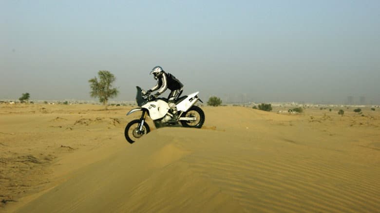 Backdrop from Race to Dakar