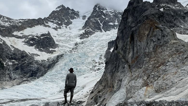 Backdrop from Chaos Glacier Country