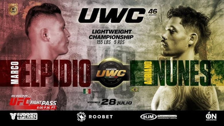 Backdrop from UWC 46: Nunes vs. Elpidio