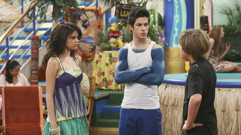 Backdrop from Wizards on Deck with Hannah Montana