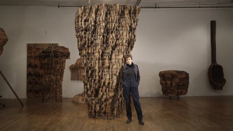 Backdrop from Ursula von Rydingsvard: Into Her Own