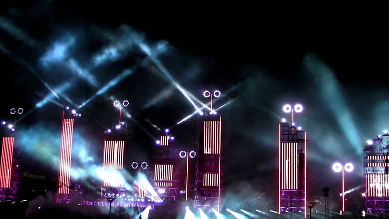 Backdrop from Jean-Michel Jarre - Live In Monaco