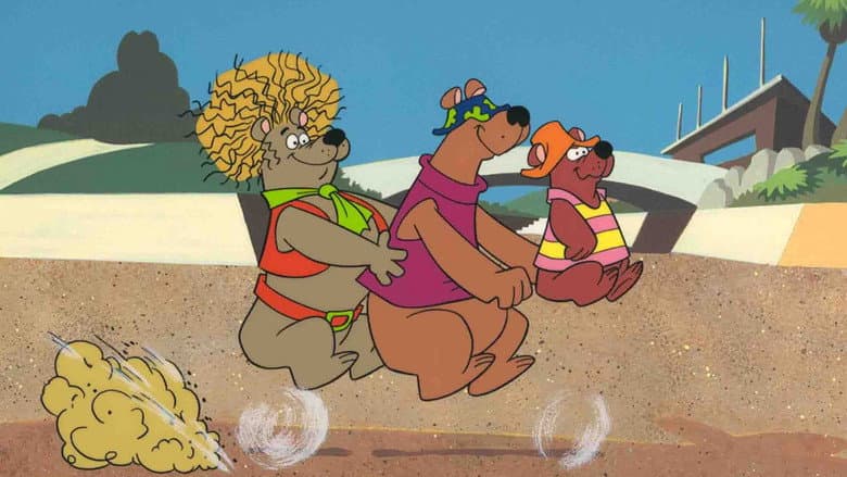 Backdrop from Help!... It's the Hair Bear Bunch!