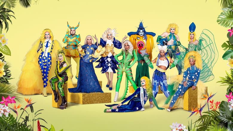Backdrop from Drag Race Brazil