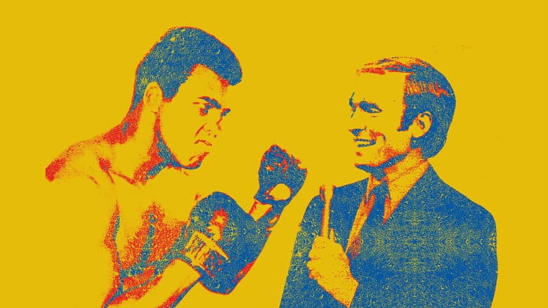 Backdrop from Ali & Cavett: The Tale of the Tapes