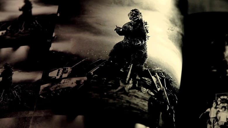 Backdrop from The Dawn of Kaiju Eiga