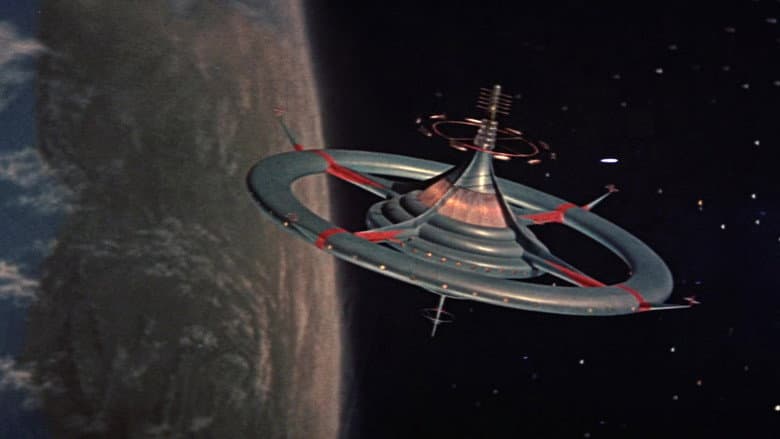 Backdrop from Battle in Outer Space